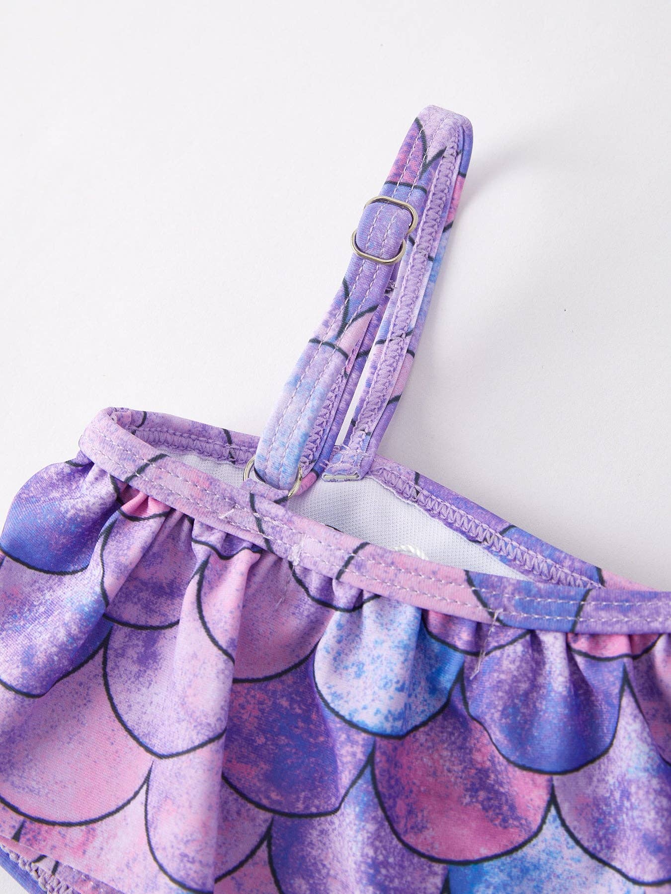 Swimsuit Mermaid in Purple| Rylee Faith Designs