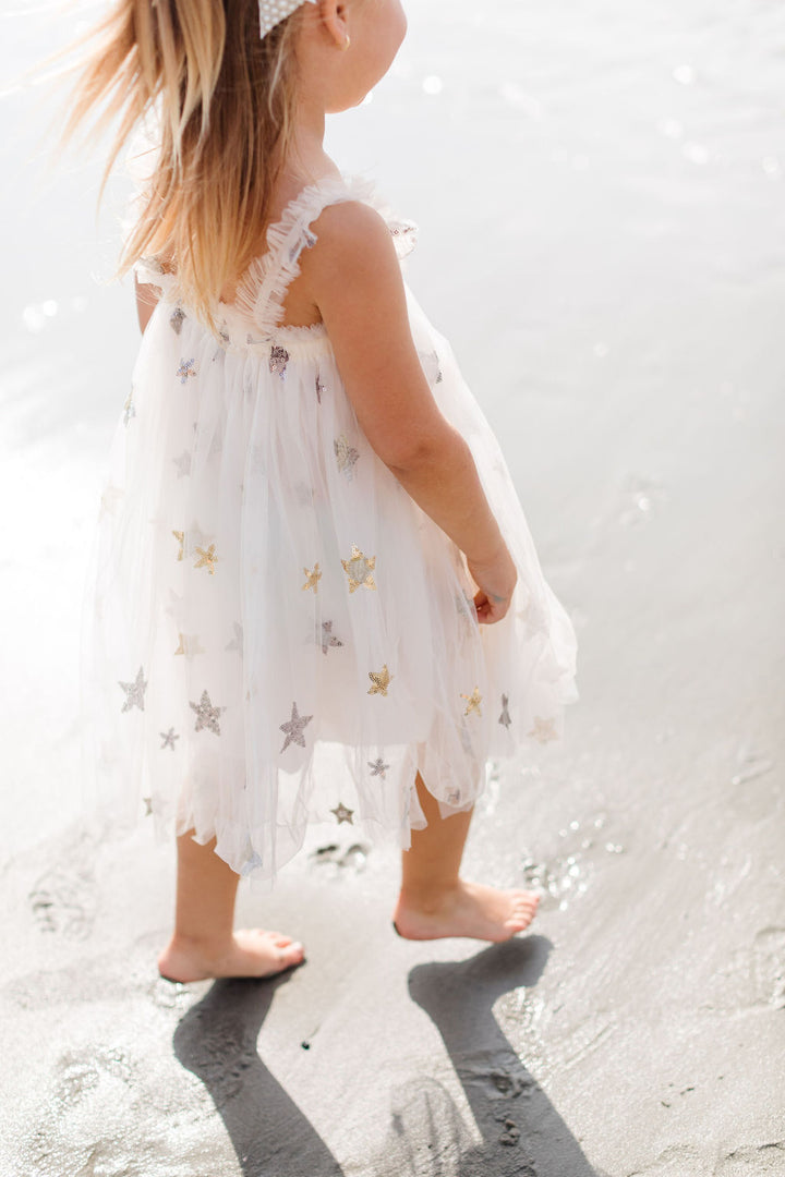 Dress || Star Dress in Gold & Silver