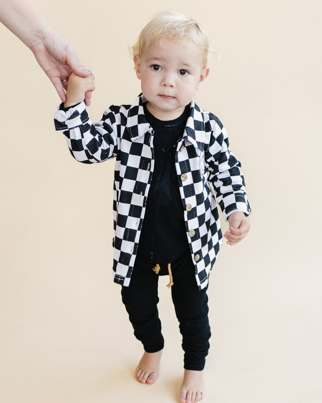 Lounge Set | Black Lucky Panda Kids