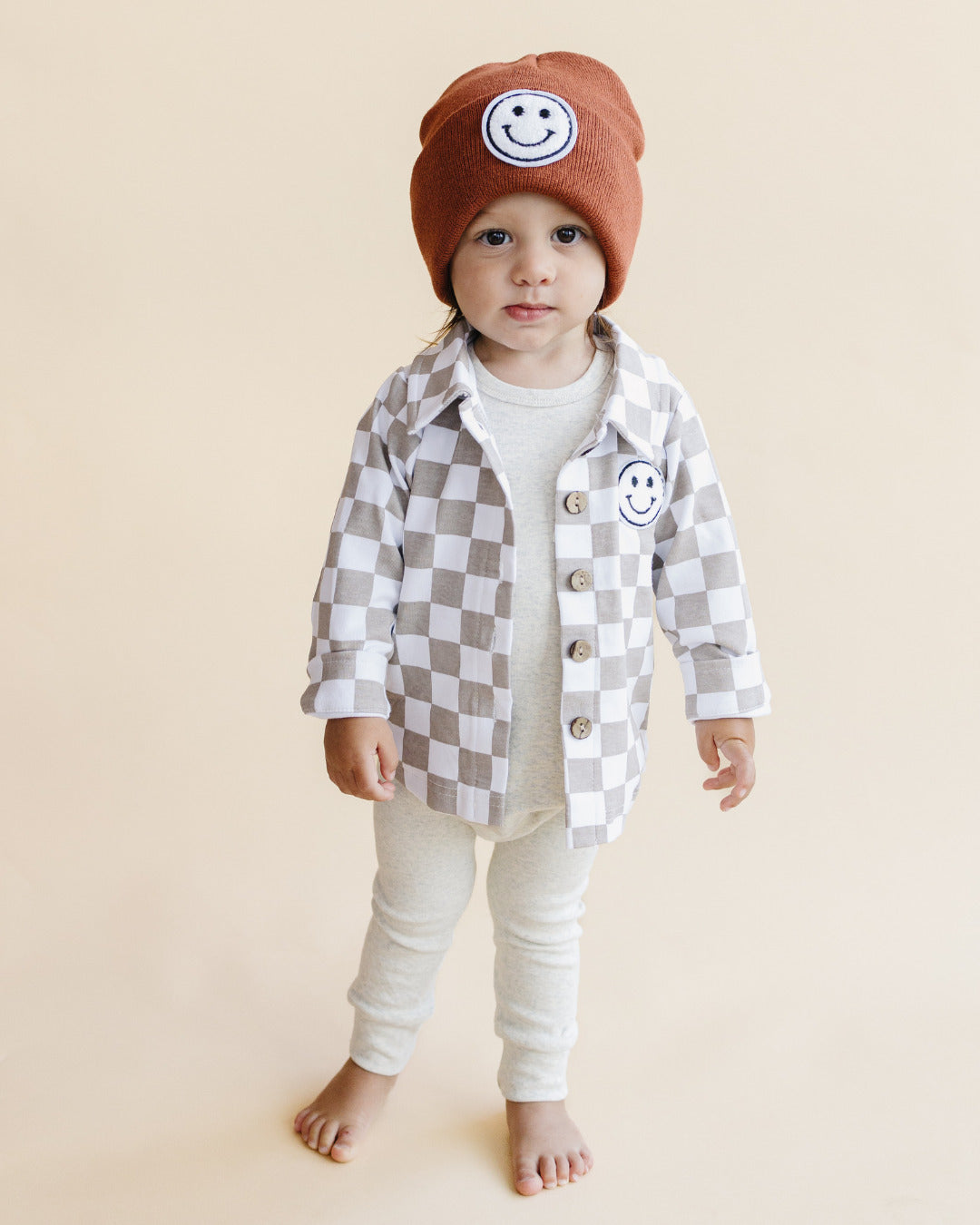 Lounge Set | Oatmeal Lucky Panda Kids