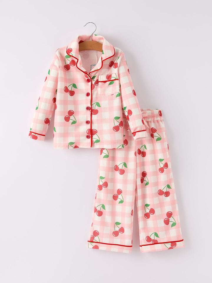 Cherry Pajama Set