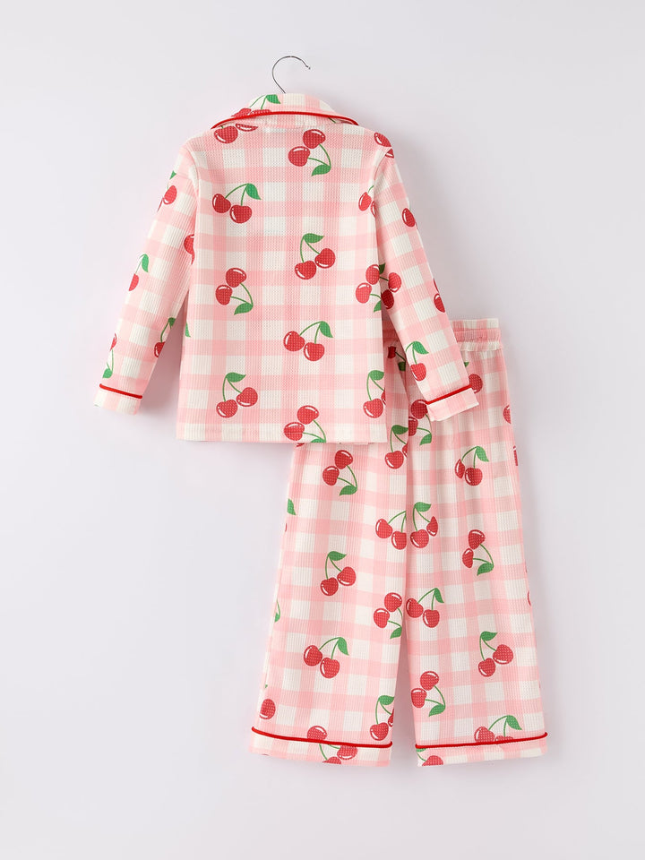 Cherry Pajama Set