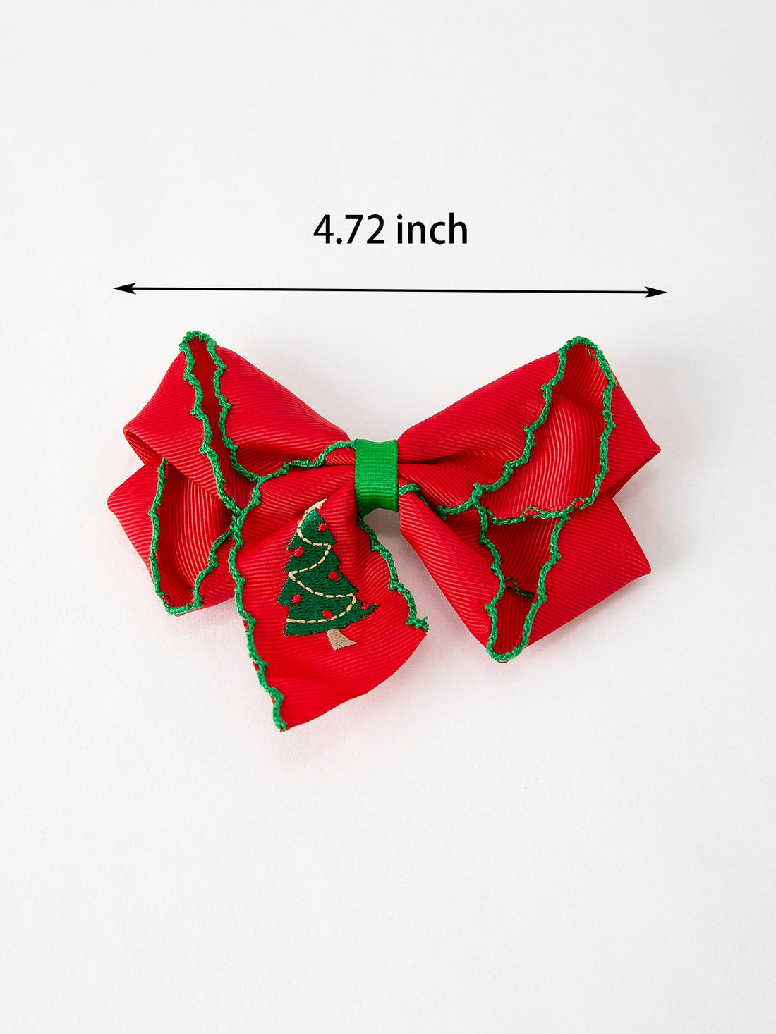 Winter Christmas tree Hair Clip 4.7inch