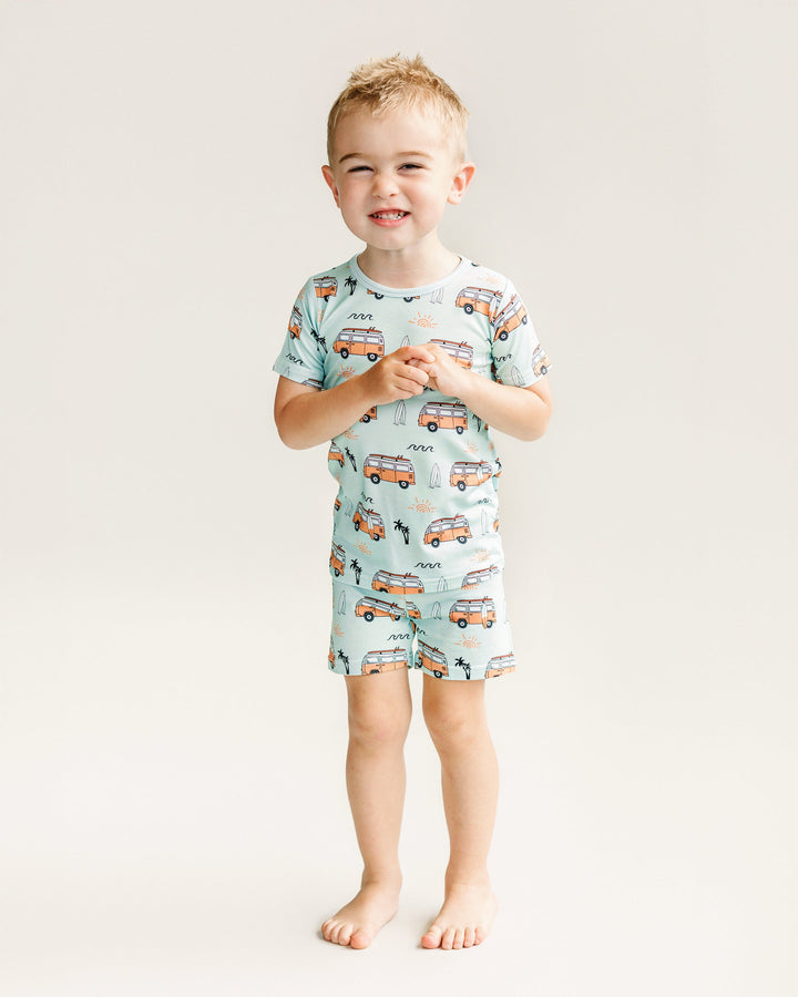 Bamboo Shorts Set | Retro Beach
