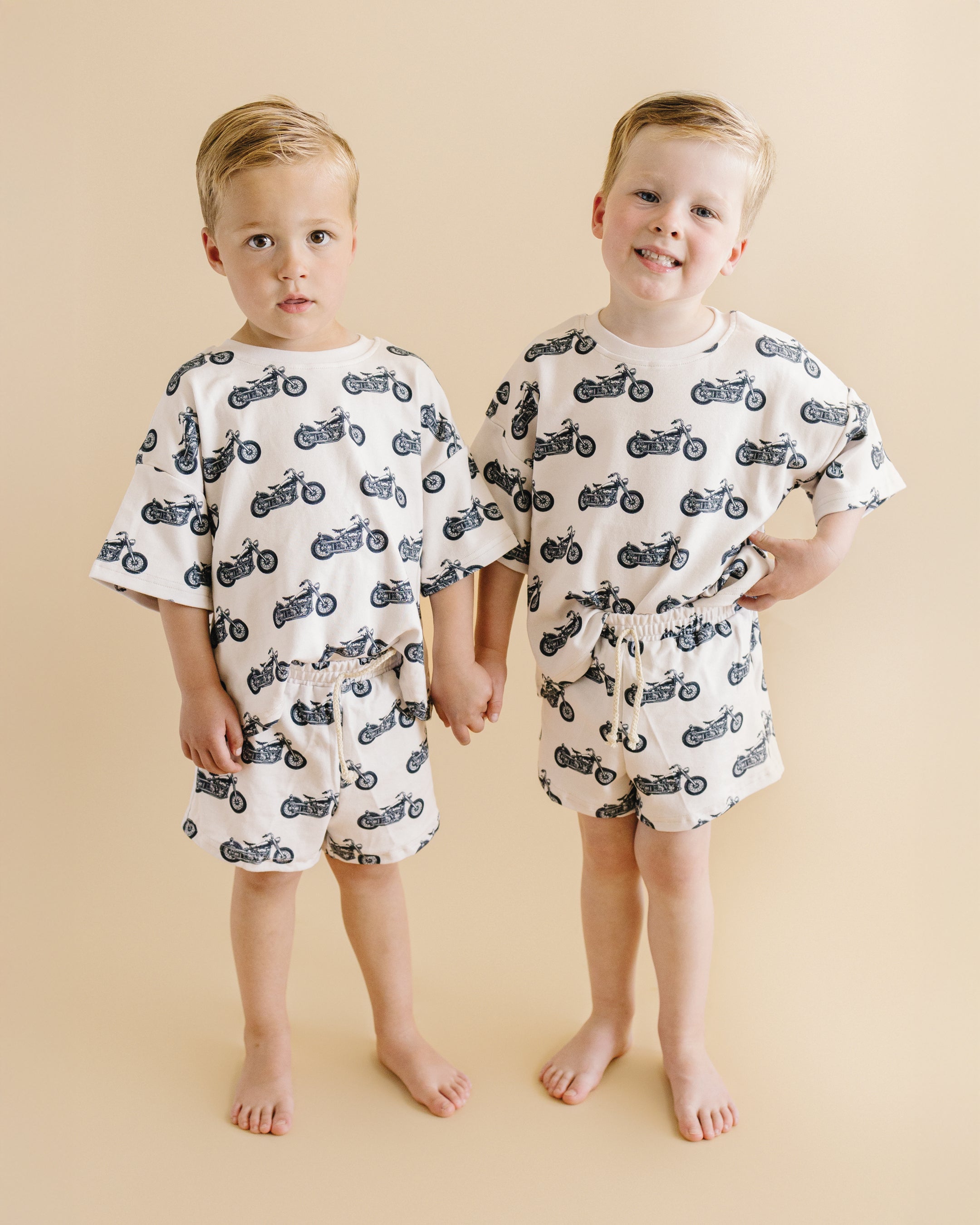 Shorts Set | Born to Ride LUCKY PANDA KIDS