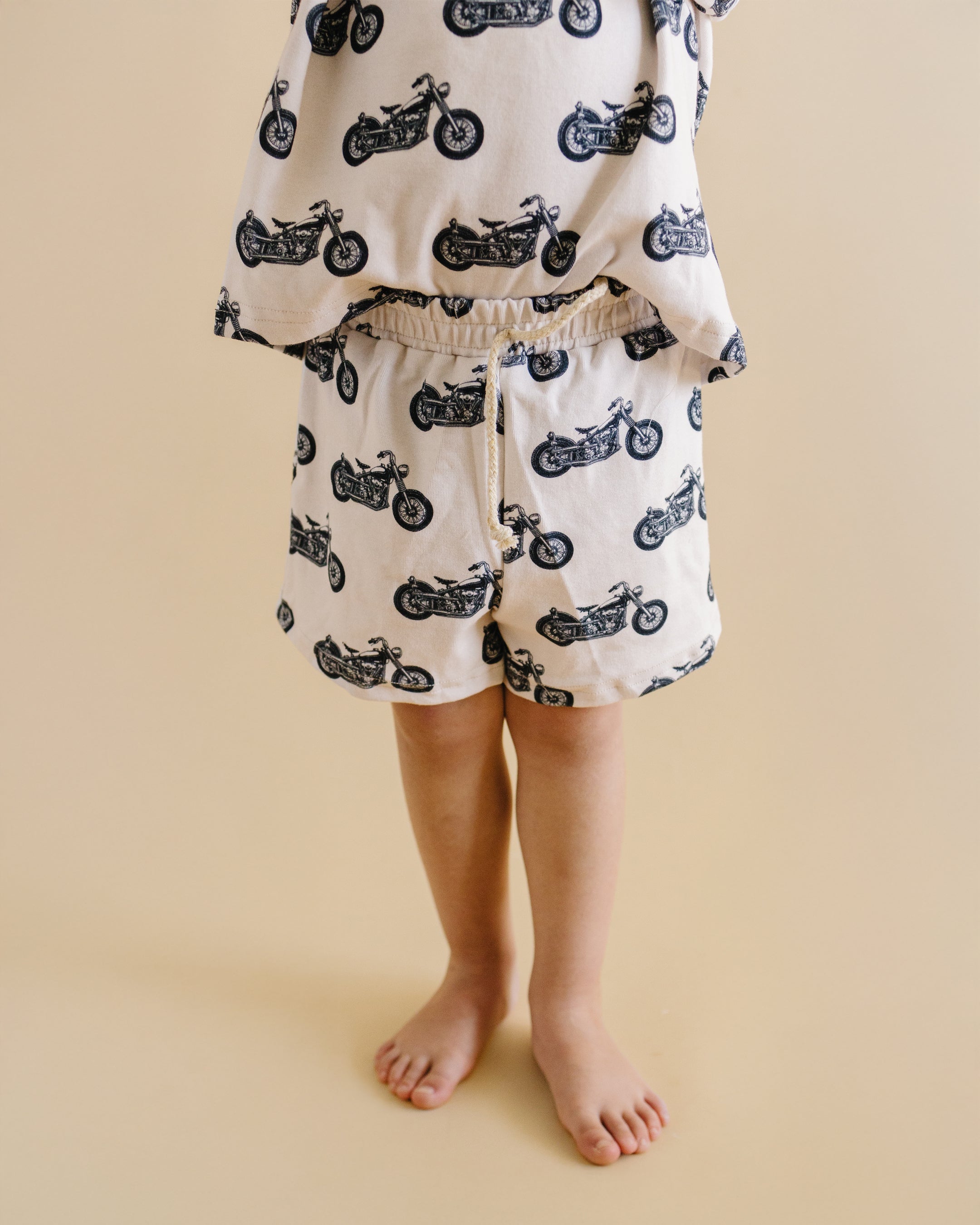 Shorts Set | Born to Ride LUCKY PANDA KIDS