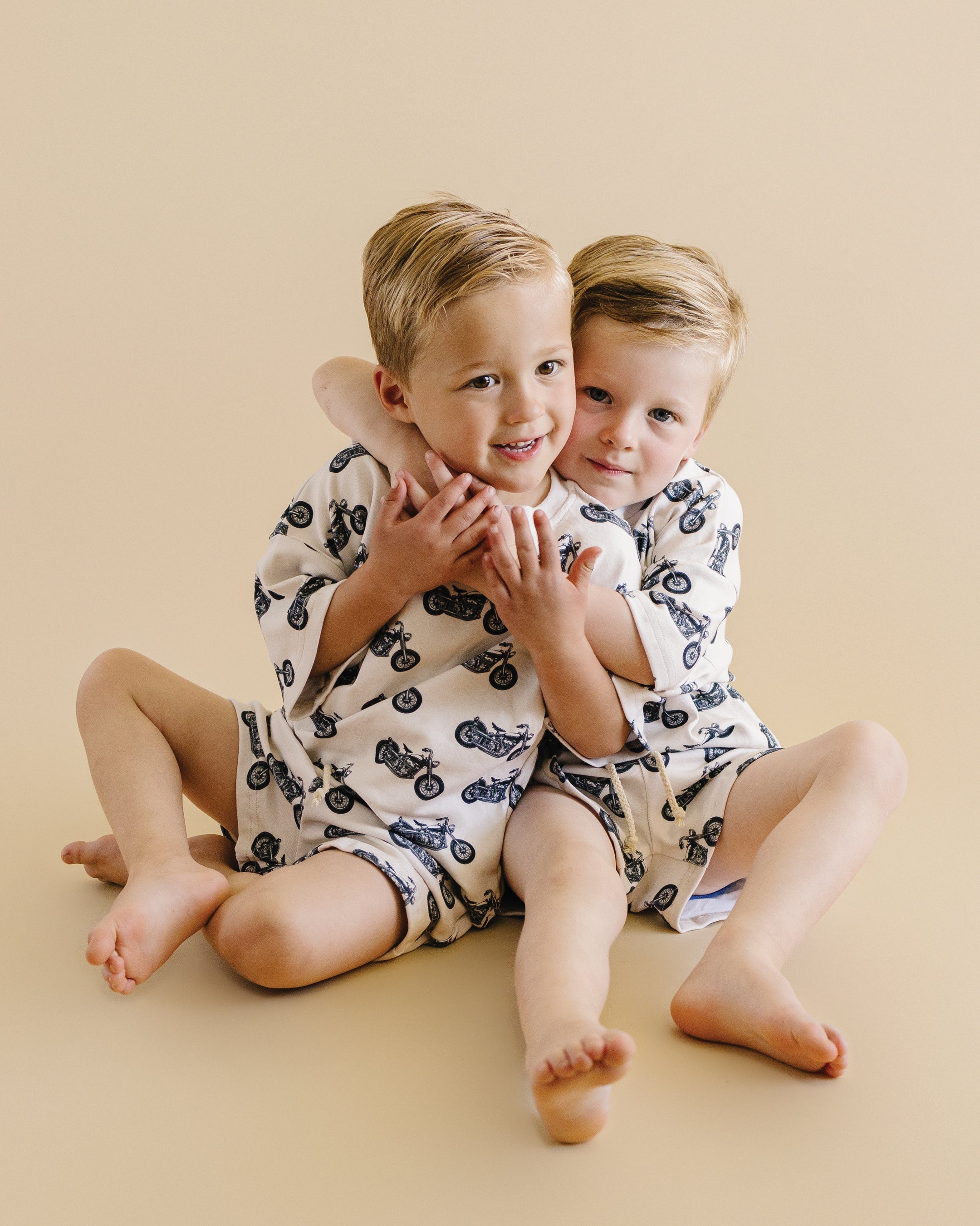 Shorts Set | Born to Ride LUCKY PANDA KIDS