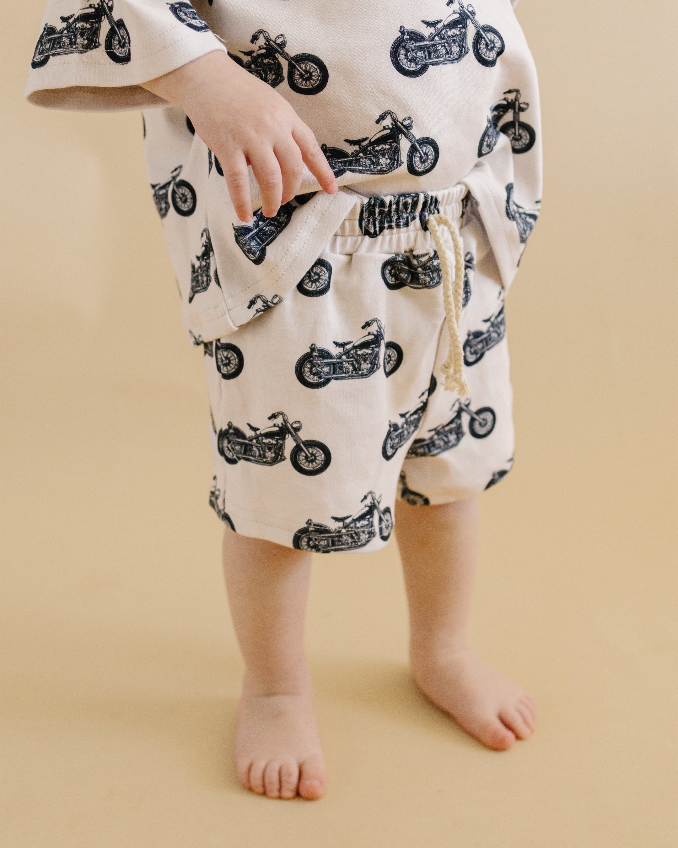 Shorts Set | Born to Ride LUCKY PANDA KIDS
