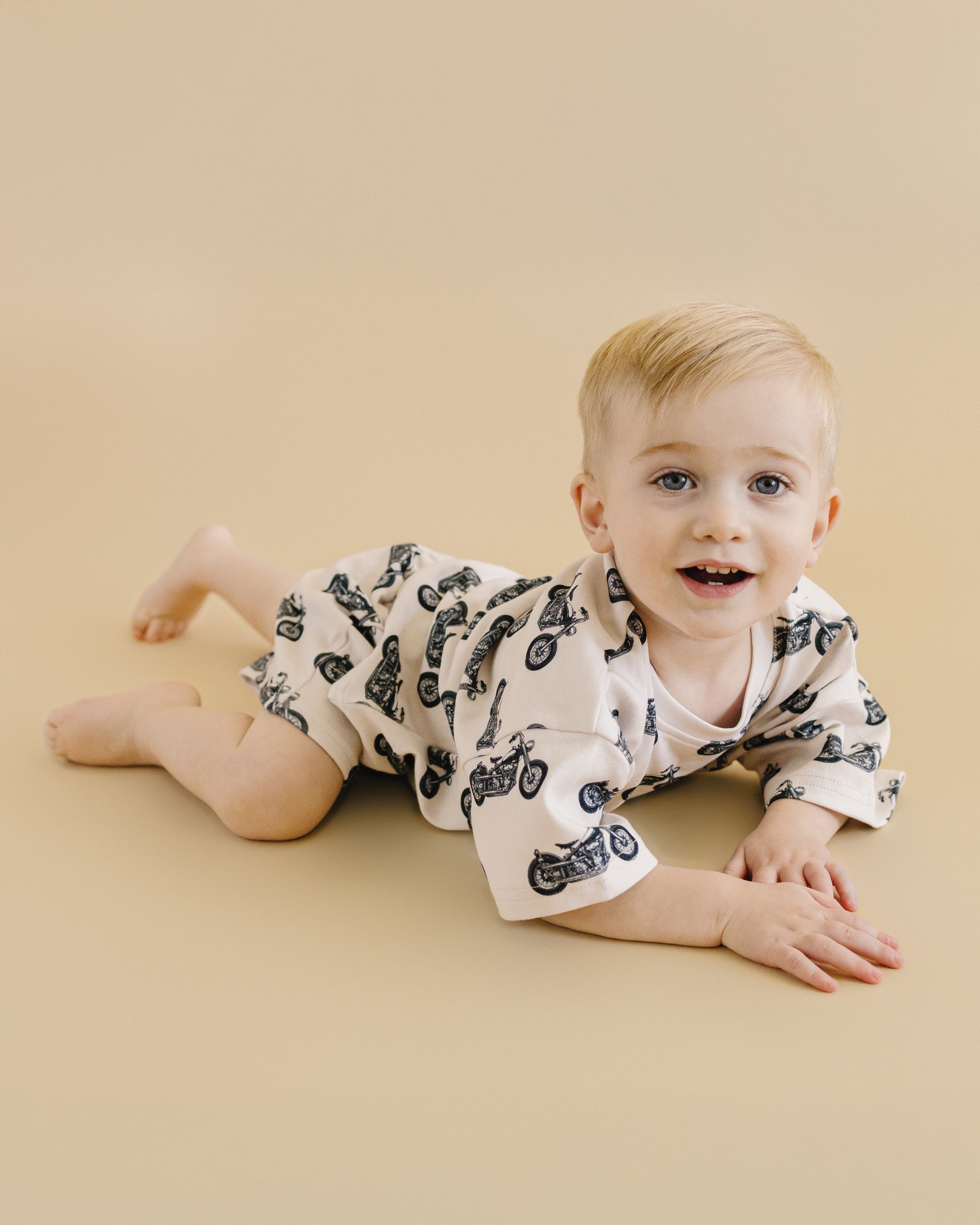 Shorts Set | Born to Ride LUCKY PANDA KIDS