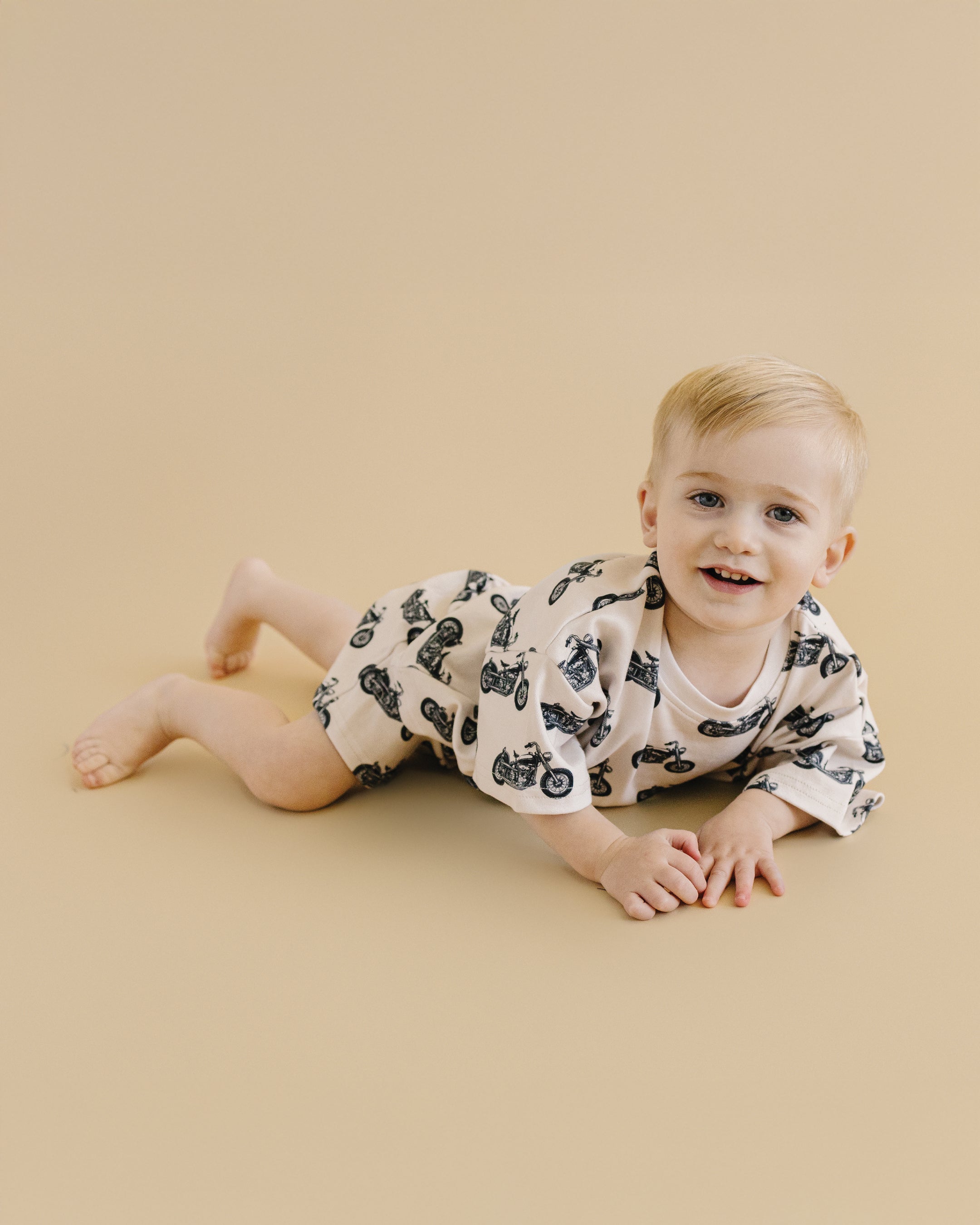 Shorts Set | Born to Ride LUCKY PANDA KIDS