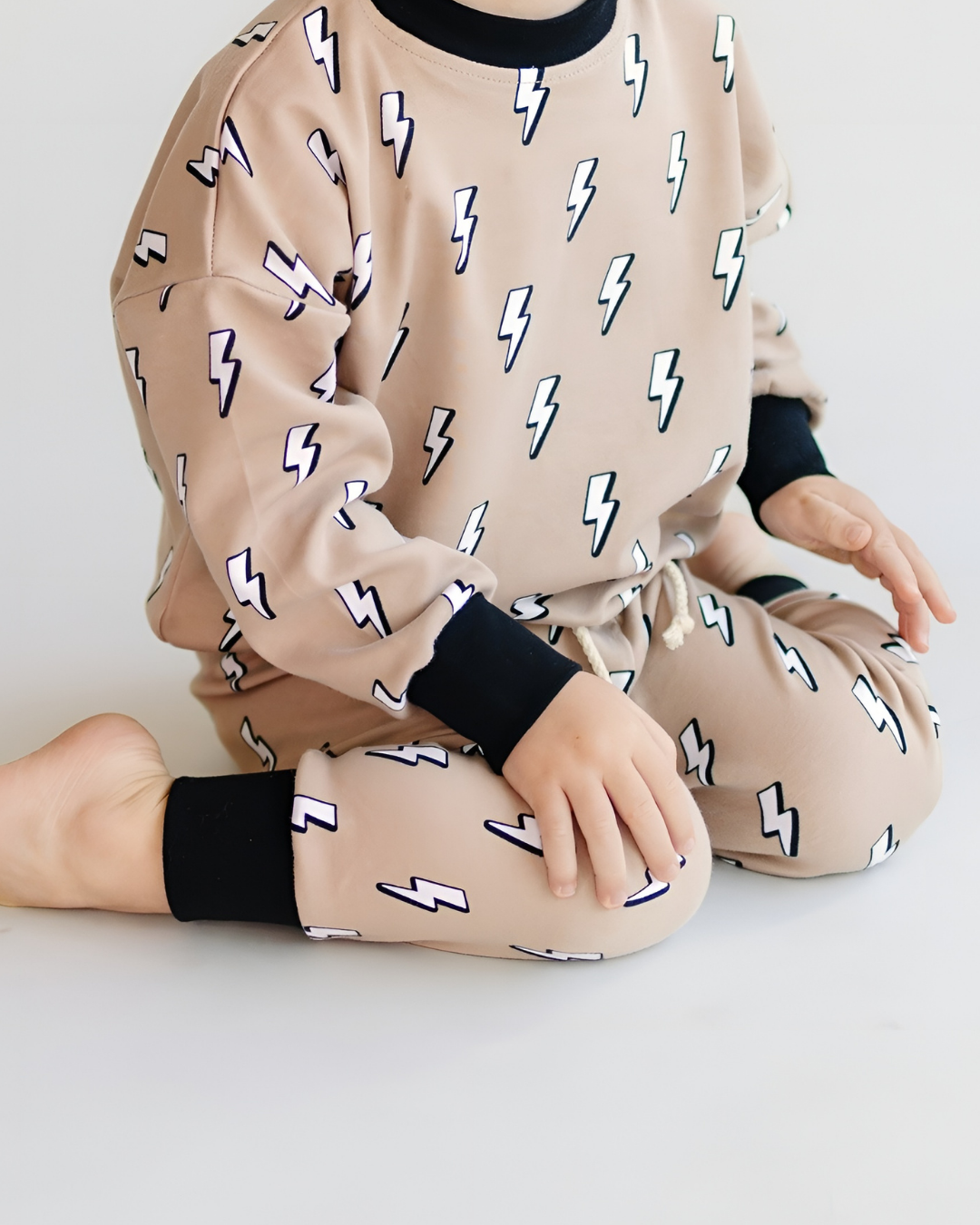 Jogger Set | Lightning Bolt LUCKY PANDA KIDS