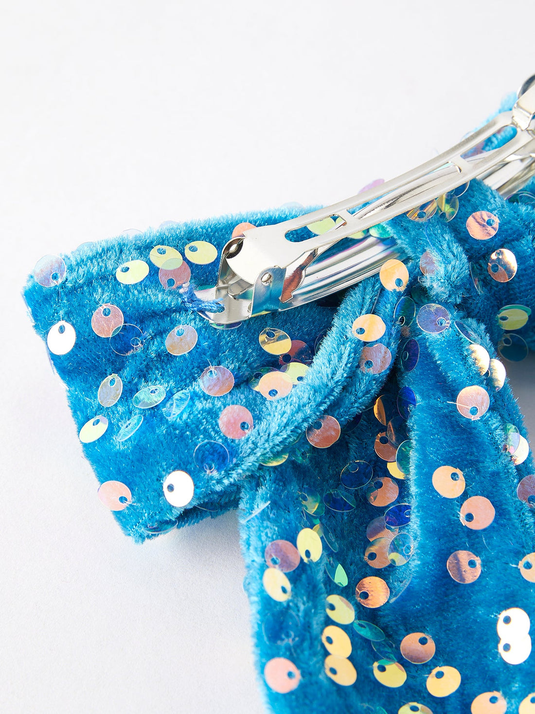 Girls Sequin Bow Hair Clip