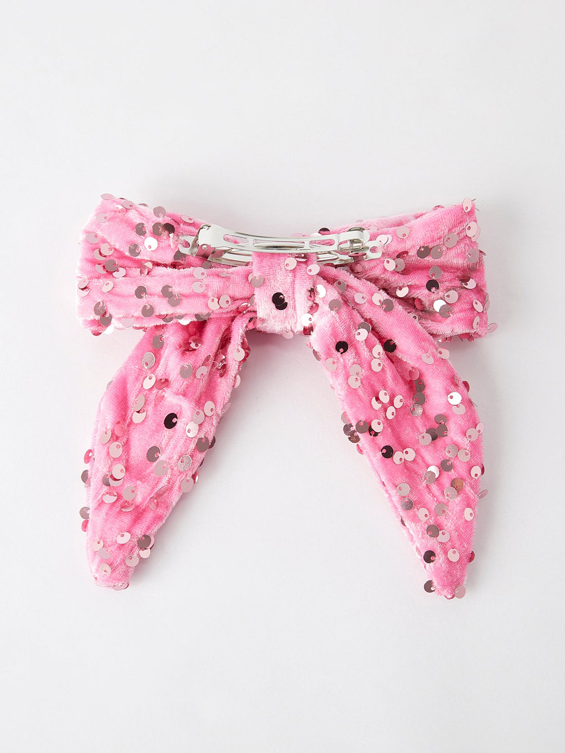 Girls Sequin Bow Hair Clip
