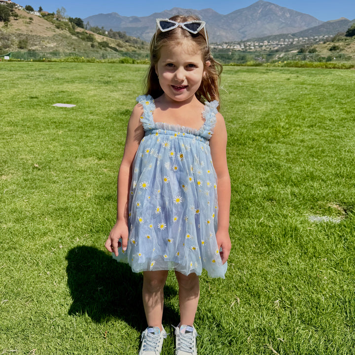 Dress || Daisy Blue Dress