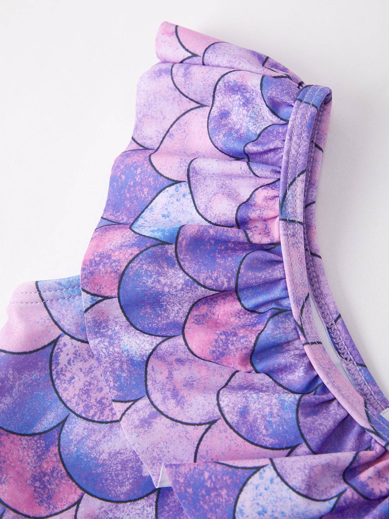 Swimsuit Mermaid in Purple| Rylee Faith Designs