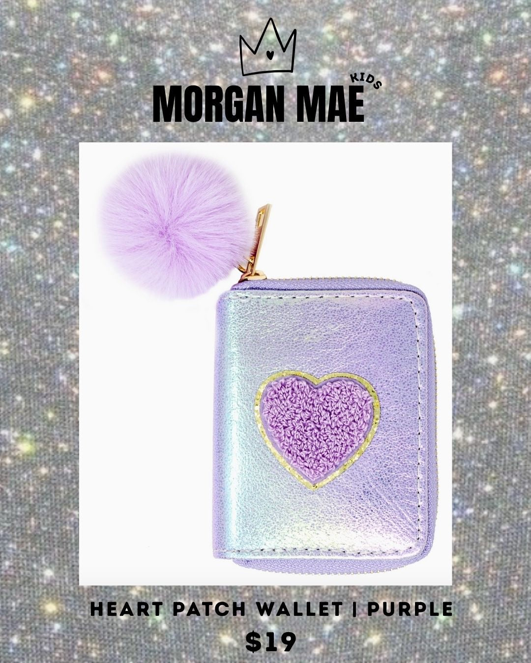 Wallet || Shiny Heart Patch  Zomi Gems