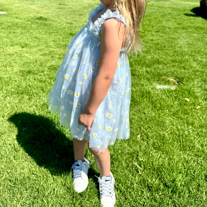 Dress || Daisy Blue Dress