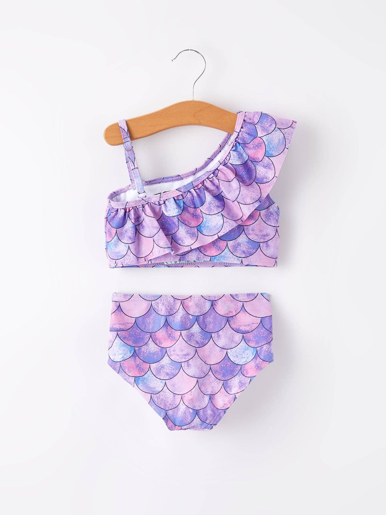 Swimsuit Mermaid in Purple| Rylee Faith Designs