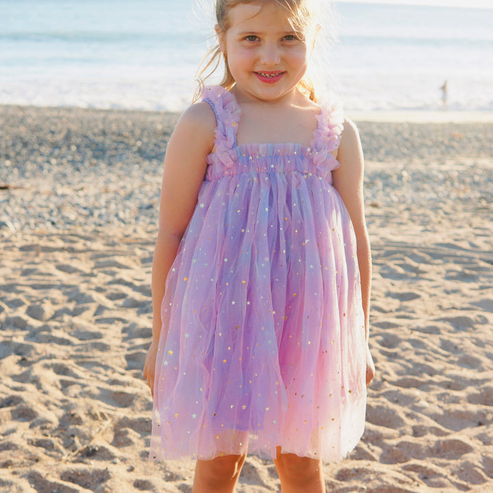 Dress || Purple Star Tulle Dress