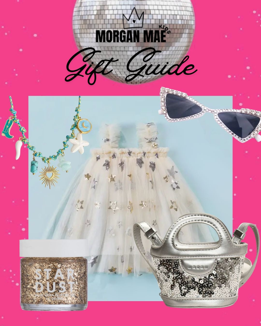 Dress || Star Dress in Gold & Silver