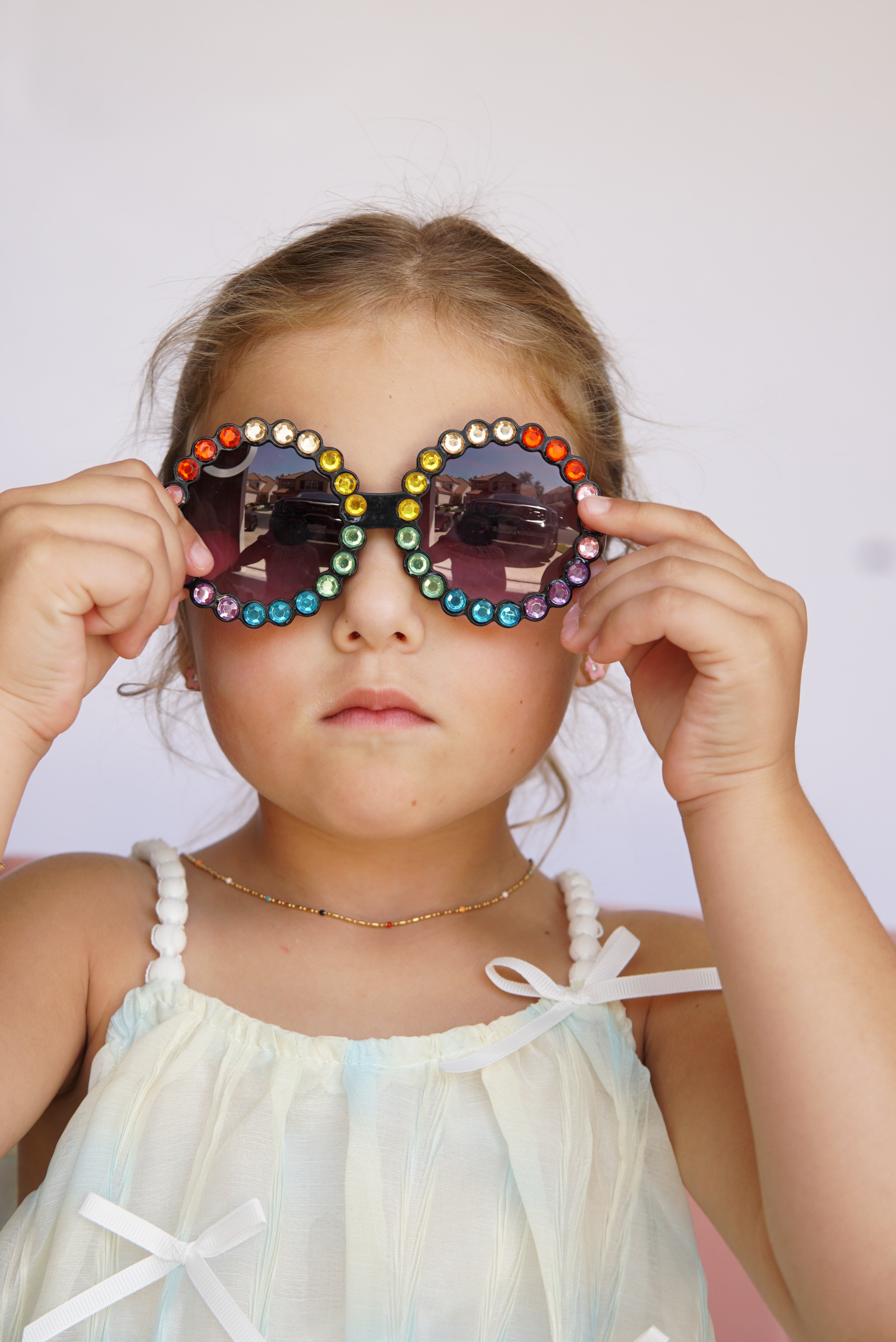 Sunglasses|| Rainbow Gem Round