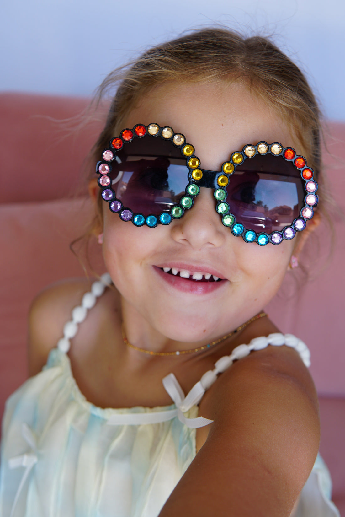 Sunglasses|| Rainbow Gem Round