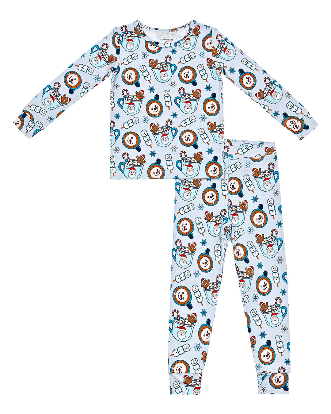 Bamboo Two Piece Set | Merry Munchkins Lucky Panda Kids