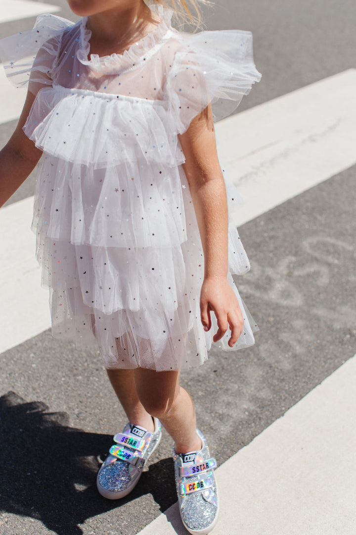 Dress || White Sparkle