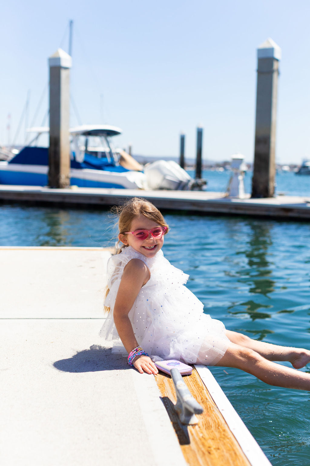 Sunglasses|| Glitter Pink