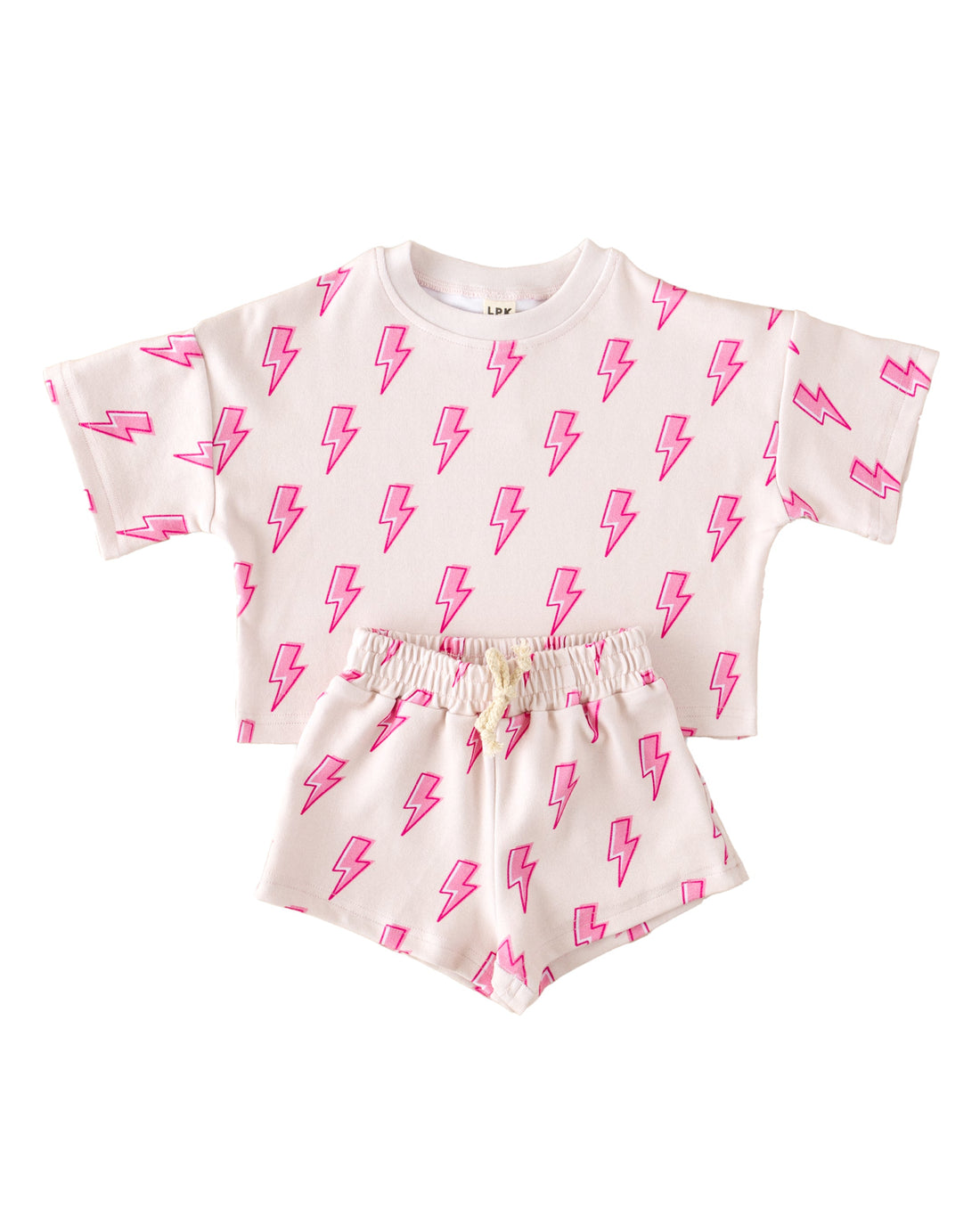 Shorts Set | Pink Bolts