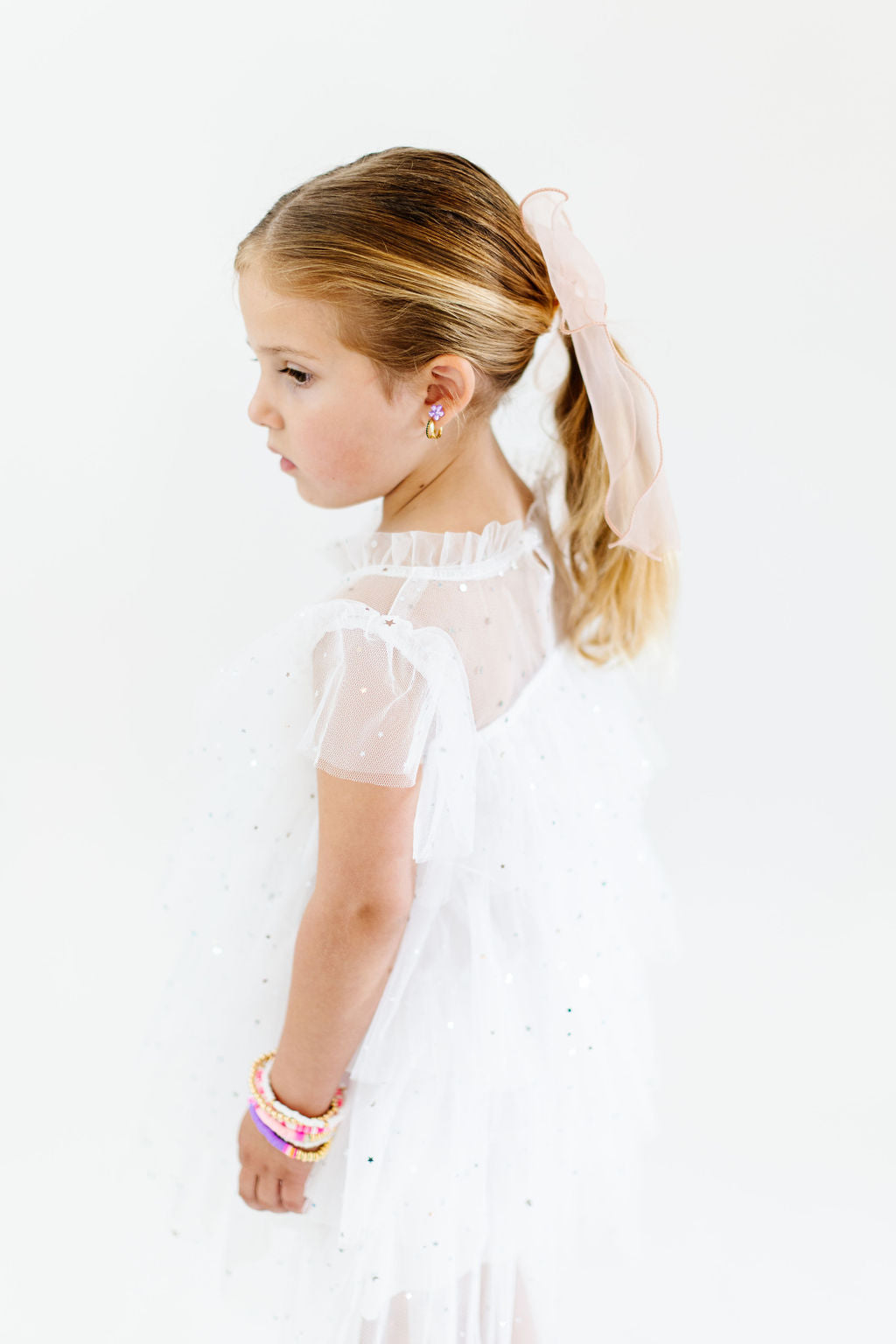Dress || White Sparkle