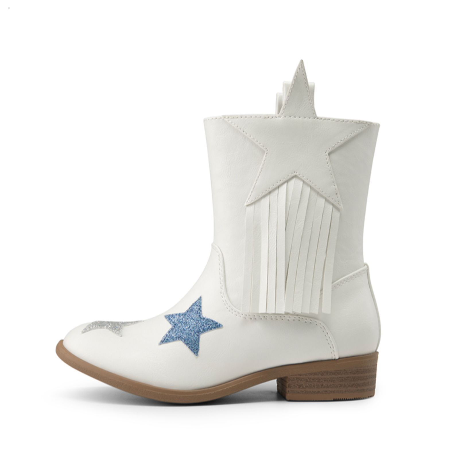 White Star Tassel Cowgirl Boots