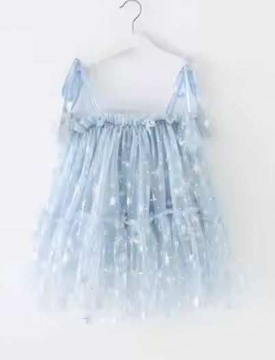 Dress || Morgan Baby Blue Dress