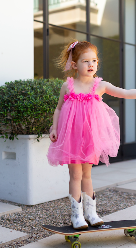 Dress ||  Tulle  Pink