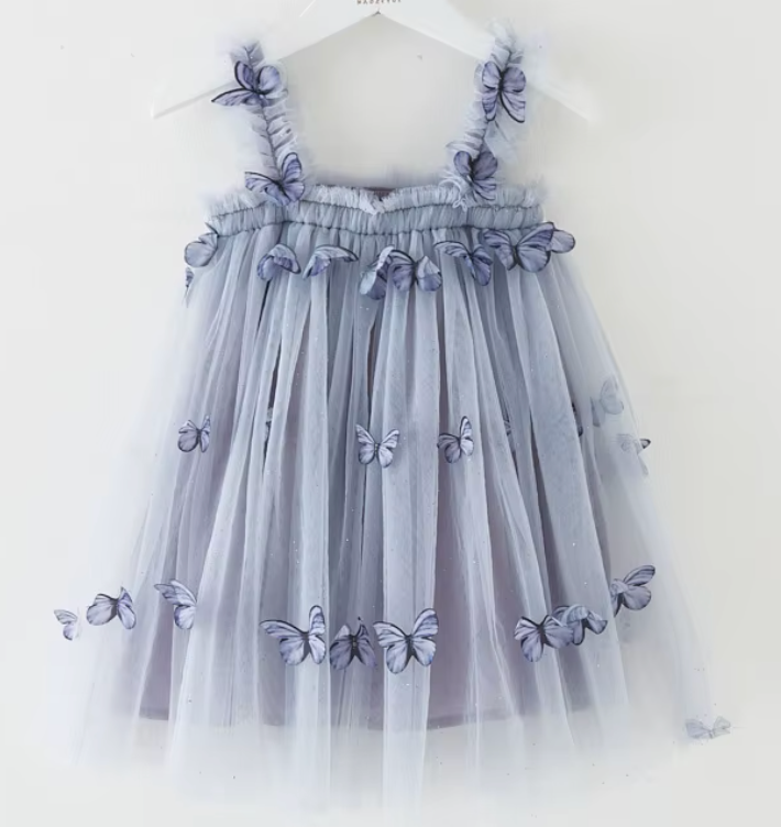 Dress || Blue Butterfly