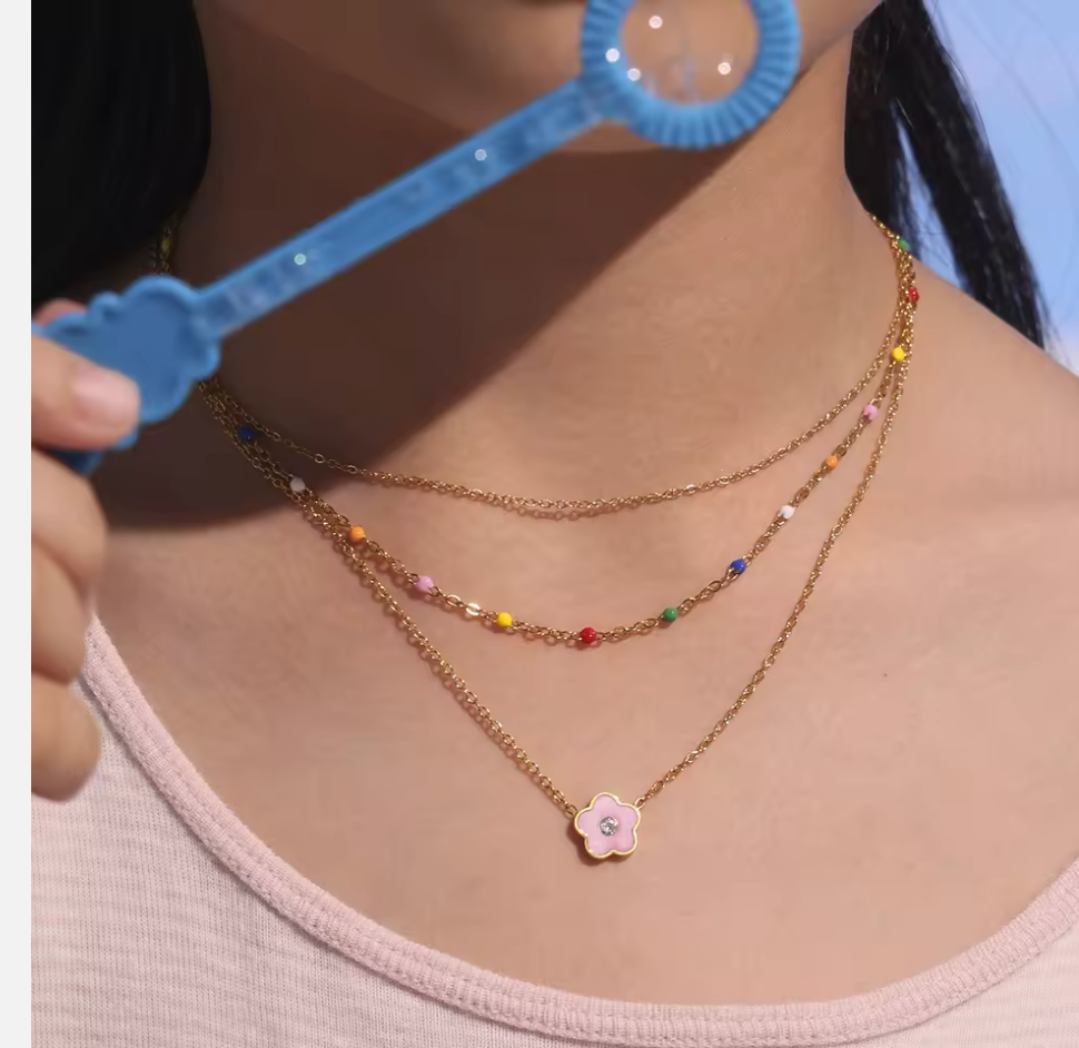 Necklace|| flower