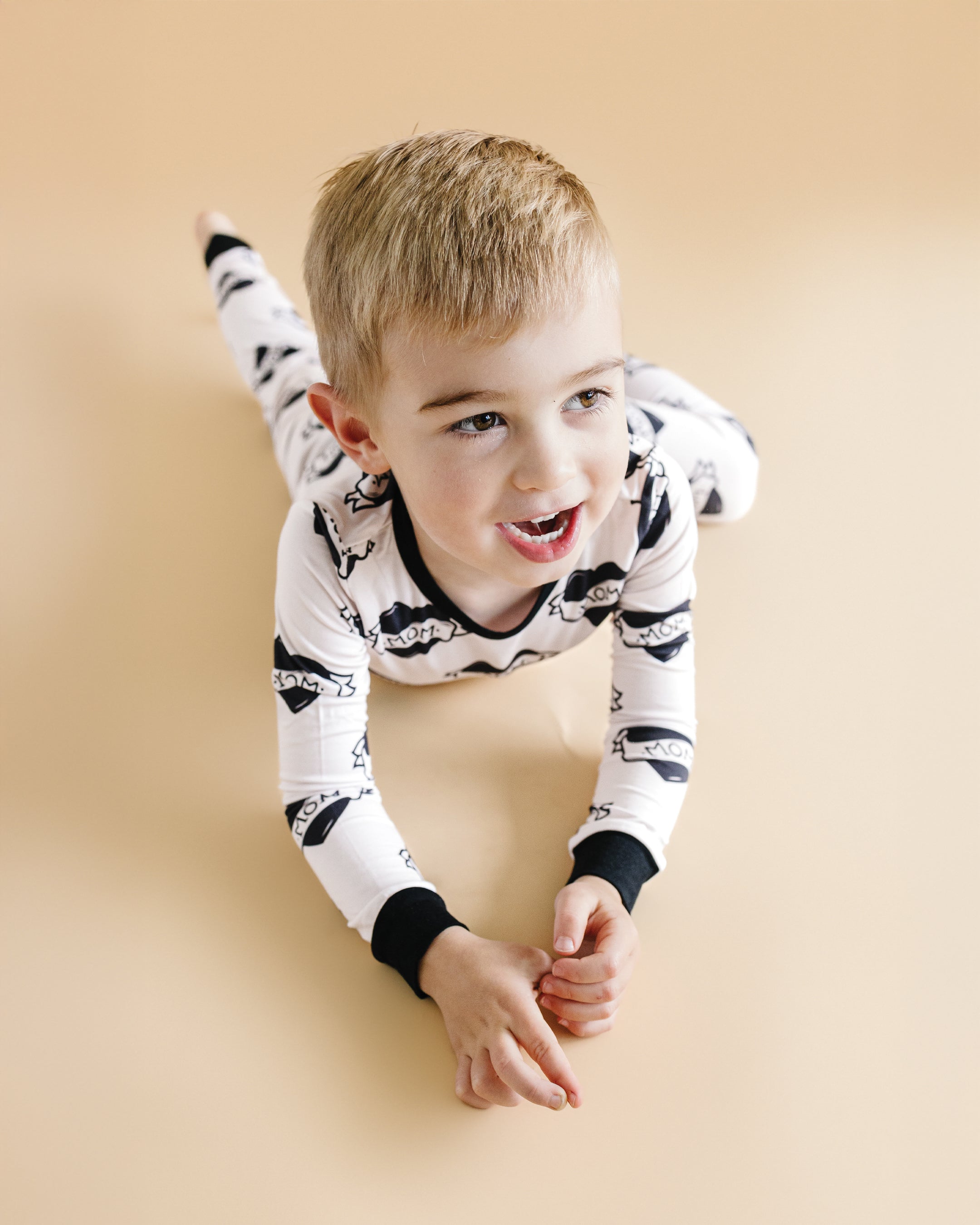 Pajamas||Bamboo Two Piece Set  Mom Tattoo Lucky Panda