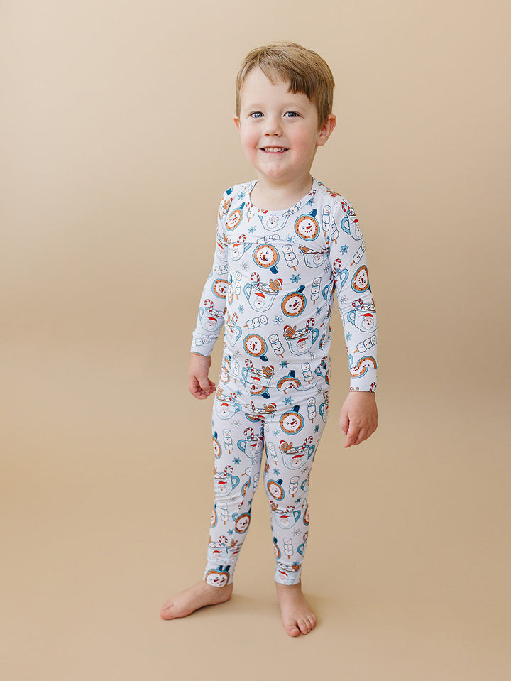 Bamboo Two Piece Set | Merry Munchkins Lucky Panda Kids