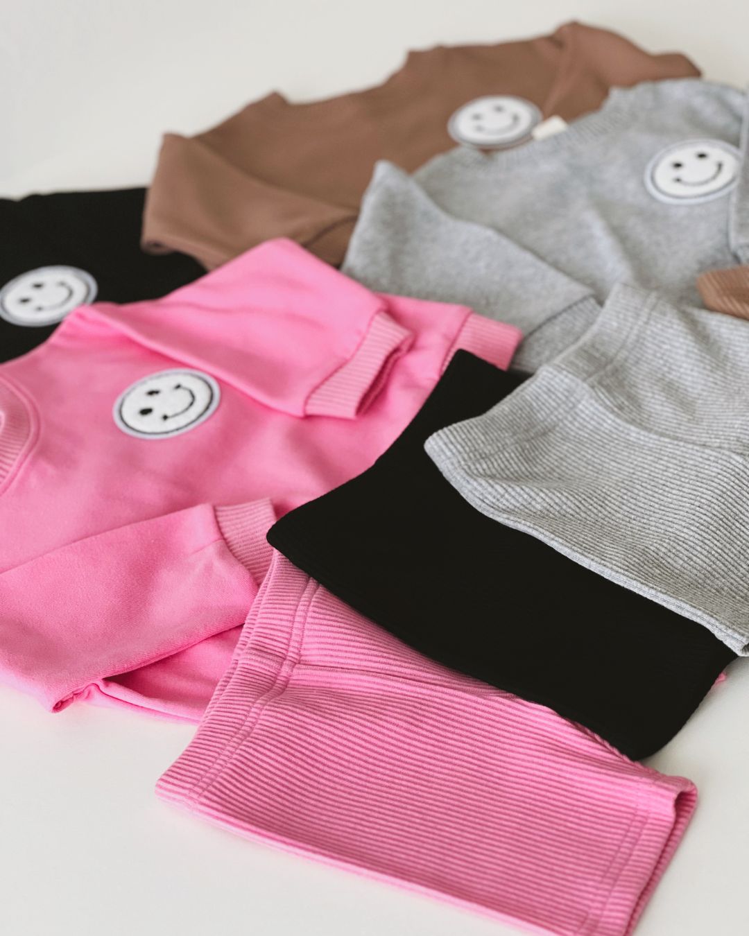 Biker Shorts Set | Pink LUCKY PANDA KIDS