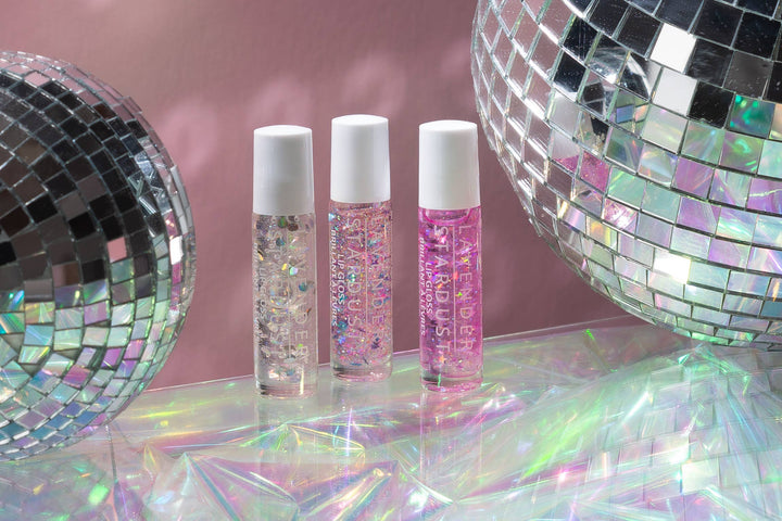 DISCO GLITTER LIP GLOSS TRIO SET