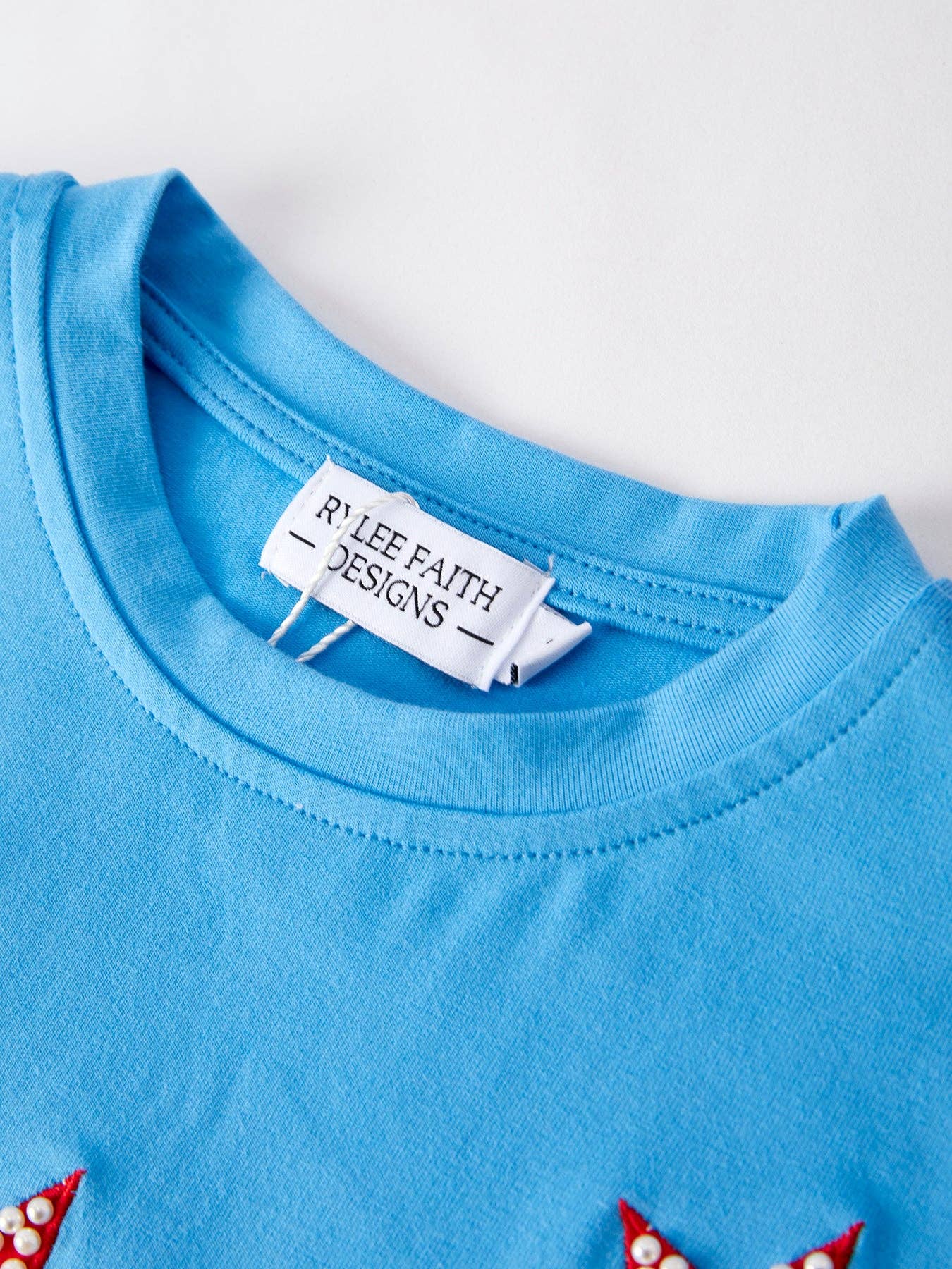 T-shirt || Red Stars Rylee Faith Designs