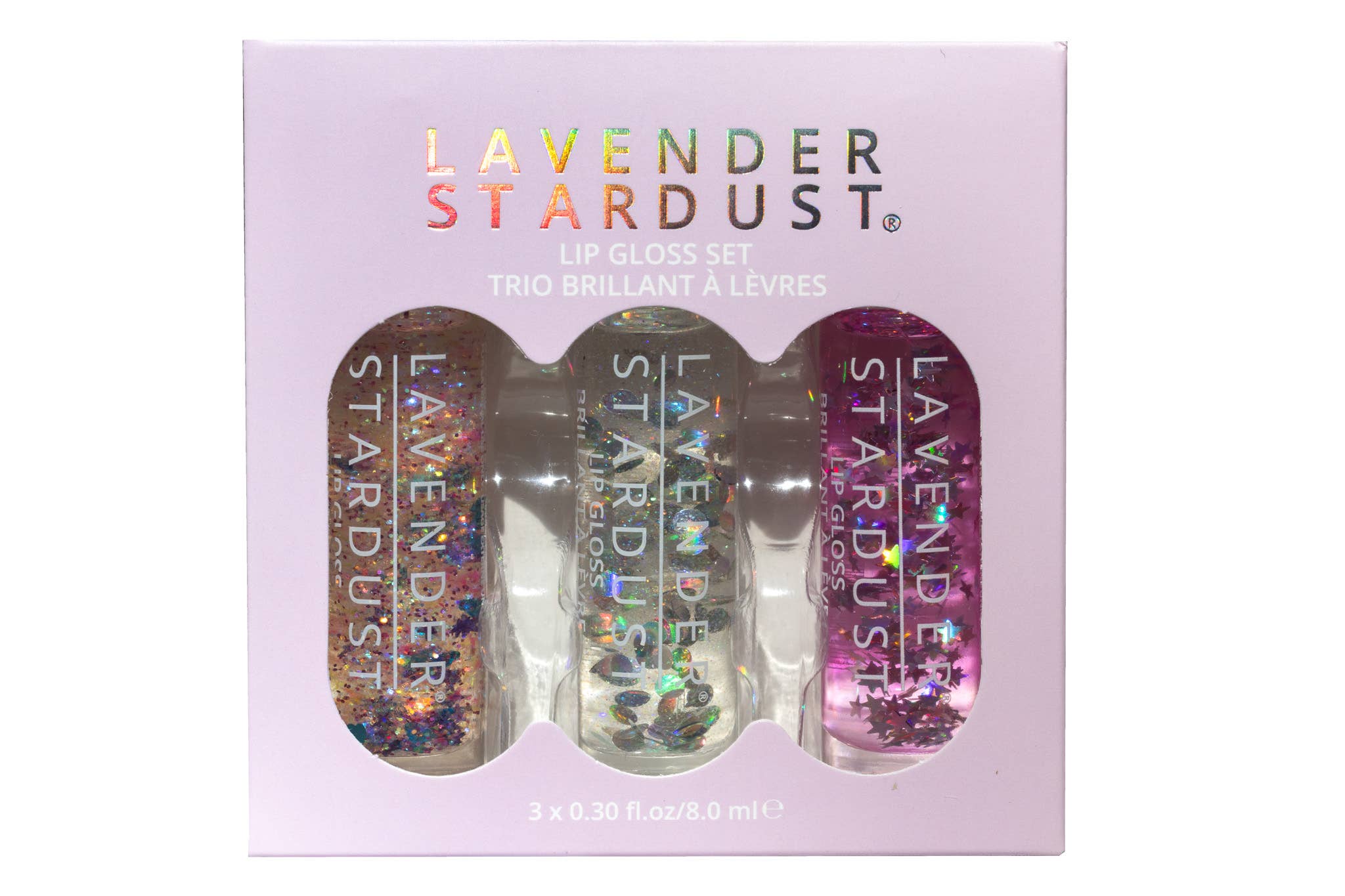 DISCO GLITTER LIP GLOSS TRIO SET