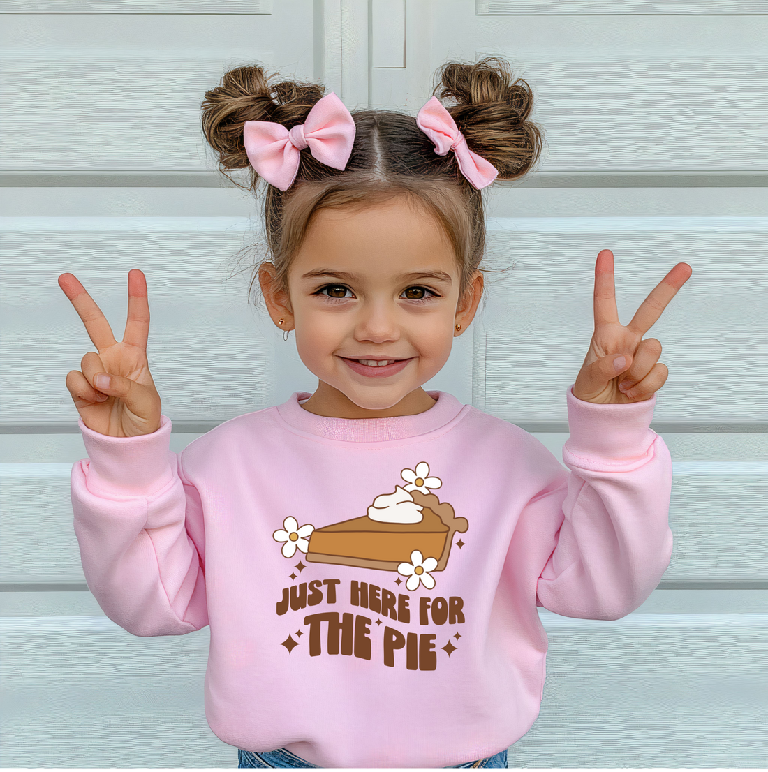 Sweatshirt || Just Here For The Pie Toddler